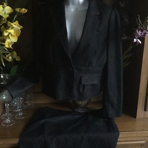 Nine West black blazer skirt suit 12 see photos